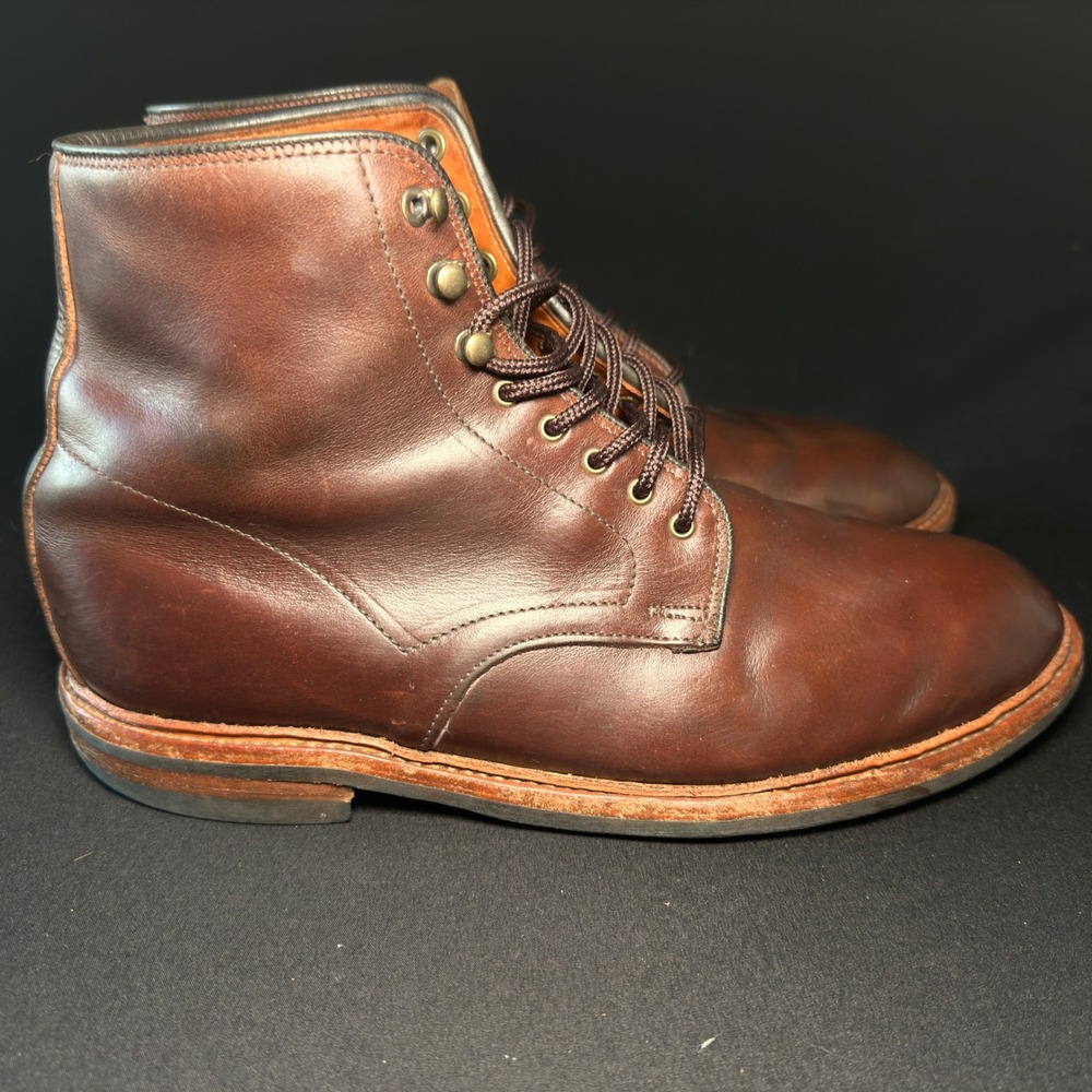 Allen Edmonds Higgins Mill Boots Mens 10 E Wide Brown Leather Weatherproof - Picture 5 of 13